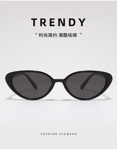 Gafas de Sol Retro de Alta Calidad TR90, Gafas de Moda con Protección UV400 y Diseño Ojo de Gato para Mujer 2025 - Product Image 2