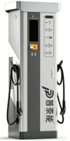 Estación de Carga Rápida para Vehículos Eléctricos de 240kW 250A con Doble Conector, Tipo 2, 4G, Pago por Escaneo de APP, IP54, Certificación CE, Fabricación OEM/ODM