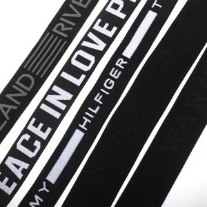 Bande de tissu jacquard en nylon et élasthanne avec ceinture élastique personnalisée pour sous-vêtements, écologique, certifiée Oeko-Tex, logo personnalisé imprimé - Product Image 5