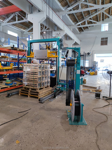 YUPACK Hiệu Suất Cao Hoàn Toàn Tự Động Pallet Đóng Đai Máy Với <span class=keywords><strong>PET</strong></span> - Product Image 4