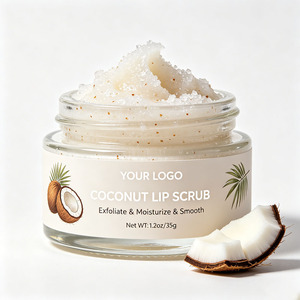 Wholesale Natural Fruit Exfoliating Lip Scrub Moisturizing Remove Dead Skin Brightening Lip Peeling Scrub - Product Image 4