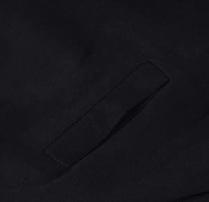 Ensemble survêtement personnalisé en gros pour homme, sweat-shirt à capuche zippé ample et pantalon de survêtement évasé en coton uni - Product Image 6