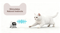 Robot de compagnie interactif IA : Jouet intelligent à commande vocale et tactile, compagnon électronique émotionnel pour enfants et chats