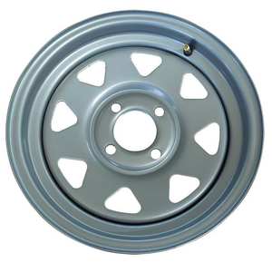 Haute qualité <span class=keywords><strong>13</strong></span> <span class=keywords><strong>pouces</strong></span> <span class=keywords><strong>4</strong></span> <span class=keywords><strong>trous</strong></span> 13x4.5 <span class=keywords><strong>roue</strong></span> en acier <span class=keywords><strong>de</strong></span> <span class=keywords><strong>remorque</strong></span> PCD4x100 <span class=keywords><strong>13</strong></span> "14" 15 "16" jantes - Product Image 2