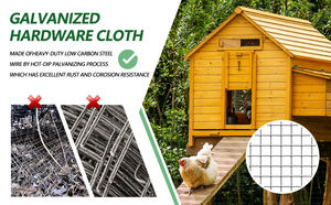 Эко-щит для корней и домашнего скота: 1/2 сетчатая ткань (48x100 ') устойчиво защищает сады и птицу. Повторное использование в течение многих лет - Product Image 4