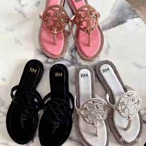 Top Luxury Designer Shoes TORY Matte Womens slippers Zapatos De Mujer Elegant for Fashionable Casual Square Toe 2026 Sandals - Product Image 3