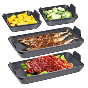 Moule à gâteau en silicone pour la maison, facile à utiliser, récipient alimentaire en silicone pour la cuisson, non toxique, ensemble de 4 moules de cuisson pour four - Product Image 6