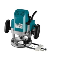 Fresadora Eléctrica Portátil para Trabajar la Madera, Fresadora Industrial de 12/12.7mm, 2100W