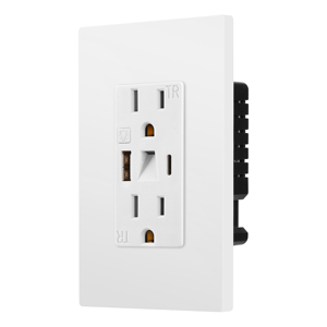 5V 5.0A <span class=keywords><strong>USB</strong></span> A và loại C Ổ cắm điện với ánh sáng ban đêm tường ổ cắm <span class=keywords><strong>USB</strong></span> ổ cắm - Product Image 2