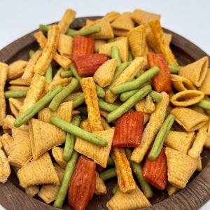 Mix <span class=keywords><strong>di</strong></span> Snack Croccanti <span class=keywords><strong>di</strong></span> Riso Glutinoso Certificati Kosher, Importazione Asiatica, Consistenza Dura, Gusto Salato, <span class=keywords><strong>Senza</strong></span> Additivi Artificiali, Confezionati - Product Image 3