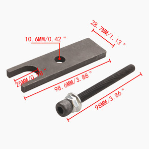 Herramienta de Reparación Automotriz, Compresor de Resorte de Válvulas de 98.6 mm, Barra de Extensión de Acero al Carbono para Modificación Automotriz - Product Image 1