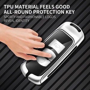 Livraison rapide, étui pour <span class=keywords><strong>clé</strong></span> de voiture en alliage de zinc pour Mazda 3 CX-4 CX-5 CX-8 CX-30 CX-9, étui pour <span class=keywords><strong>clé</strong></span> de voiture, housse de protection, <span class=keywords><strong>logo</strong></span> personnalisé - Product Image 4