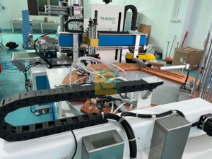 Độ chính xác cao Tự động xoay phẳng màn hình máy in Cai Trị <span class=keywords><strong>PCB</strong></span> ROTARY Stencil máy in với LED UV làm khô hệ thống - Product Image 3