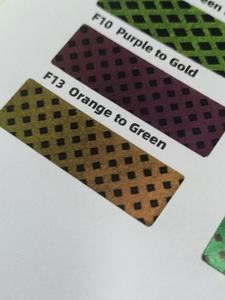 Encre à changement de couleur vert-herbe vers bleu pour documents juridiques, certificats officiels et sécurité des actifs - Product Image 3
