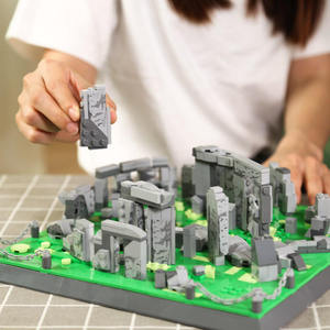 Wange 4224 Stonehenge Wiltshire Angleterre Attraction Touristique Blocs de Construction en Plastique pour Enfants Unisexe - Product Image 4