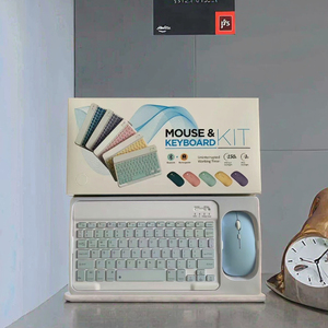 Cho iPad trường hợp bàn phím tùy chỉnh 2.4 Gam không dây RGB Backlit siêu mỏng chia bàn phím iPad máy tính bảng mini USB-C có thể sạc lại PBT Sản phẩm mới - Product Image 2