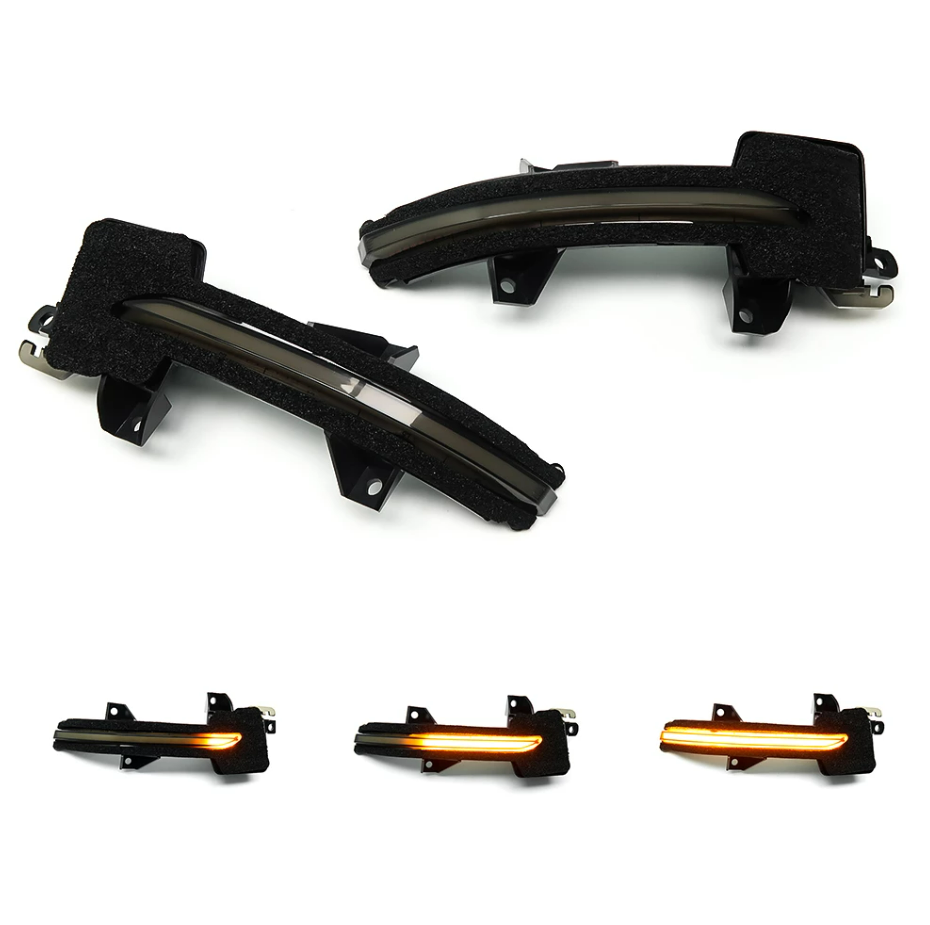 Clignotants LED Dynamiques Latéraux Pour Alfa Romeo 159 (2005-2012) – Feux Position Ambre Séquentiels Gauche+Droite