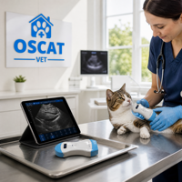 Équipement médical vétérinaire OSCAT, sonde sans fil portable, appareil d'échographie, clinique vétérinaire pour chiens et chats, diagnostic par imagerie, examen