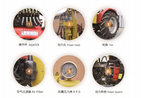 Machine de forage de puits portable Hengwang TQZ-260, diesel, 260 m, mini-tracteur tout-terrain, perceuse pneumatique pour puits d'eau