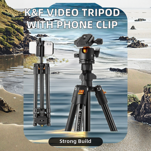 Kf09.115 K234a0 sợi Video <span class=keywords><strong>Tripod</strong></span> đứng với Pan Bóng đầu bao gồm điện thoại di động video đầu cho điện thoại di động - Product Image 2