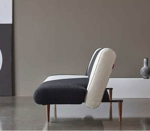 Leer <span class=keywords><strong>Sofa</strong></span> Multi orang, tempat tidur logam malas dapat disesuaikan, tempat tidur lembut tarik keluar geser untuk kamar tidur ruang makan untuk Hotel - Product Image 6