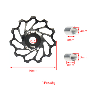 Rueda Guía de Desviador Trasero para Bicicleta WAKE, 11T/13T, Rodamiento Cerámico, Accesorios para Desviador de Bicicleta - Product Image 4