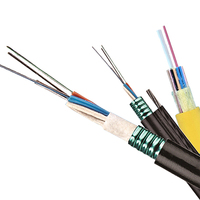 Câble à fibre optique extérieur 1KM, 12 fibres, mode réseau