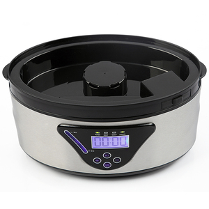 Appareils <span class=keywords><strong>de</strong></span> cuisine haute efficacité, cuiseur vapeur électrique à commande numérique pour <span class=keywords><strong>la</strong></span> maison, 3 étages, 800W, 8L - Product Image 5