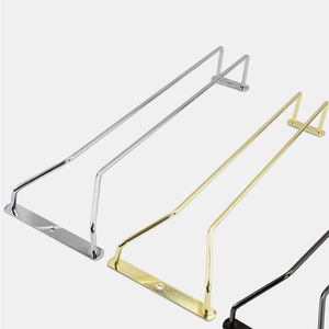 مخصصة عالية الجودة تحت ستيمواري رف تخزين النظارات حامل خزانة شريط المطبخ رف الكؤوس المعدنية - Product Image 1