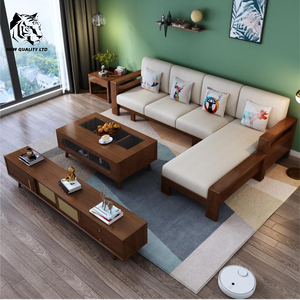 factory supply good price customize huge stock eco-friendly upholstered sofas new fashion living room furniture wood modern sofa - Product Image 6