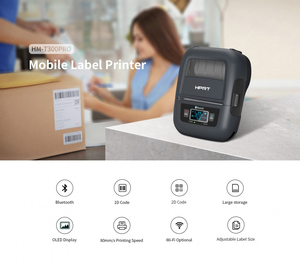 Hprt tiện dụng Máy in mã vạch 80 mét di động Bluetooth xách tay Nhiệt vận chuyển máy in nhãn HM-T300 - Product Image 5