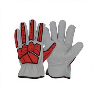 Gants de sécurité résistants aux chocs en TPR écologiques de Alpine Industries, imperméables et antidérapants, pour mécaniciens - Product Image 1