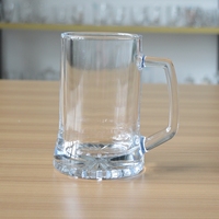 Tasses en verre à bière Design classique 285ml 400ml 500ml pour cadeaux de promotion de marques de bière