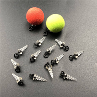 Accessoires de pêche à la carpe, micro-anneaux pivotants, vis pour appâts, vis 360° pour appâts, leurres flottants, appâts en maïs, accessoires de pêche