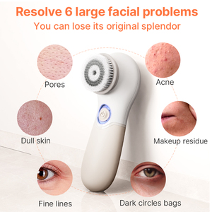 <span class=keywords><strong>TOUCHBeauty</strong></span> Nouveaux produits Brosse nettoyante faciale sonique rotative - Nettoyant électrique en silicone étanche - Product Image 2