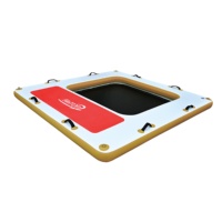Piscine gonflable d'océan de flotteur de dock de plate-forme gonflable flottante durable de qualité supérieure de mer avec le prix d'usine