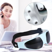 Masseur oculaire sans fil avec vibration d'acupuncture pour le soulagement des yeux et les soins quotidiens, masseur oculaire portable