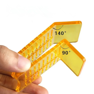 Regla de Corte para <span class=keywords><strong>Película</strong></span> de Tinte de Ventanas Guanghuan, Herramienta de Recorte Anti-corte de Ángulo Recto 90 y 140 - Product Image 4