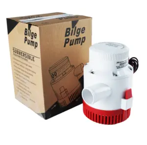 Bomba de agua eléctrica para barcos, accesorios para barcos, 3500GPH, 12V24V