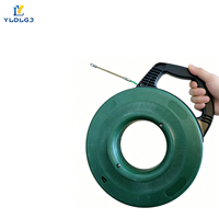 YILI Ruban de tirage composite robuste de 30 m, non conducteur, en spirale, pour conduits électriques professionnels et câblage de grenier