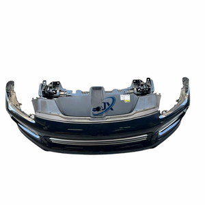 Pour <span class=keywords><strong>Porsche</strong></span> <span class=keywords><strong>Cayenne</strong></span> Ensemble de pare-chocs avant de haute qualité avec grille de ventilateur de radiateur et amplificateur en métal à l'avant du pare-chocs - Product Image 4