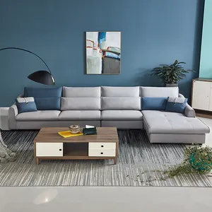 Bộ Đồ Nội Thất Ghế Sofa 4 Chỗ Ngồi Màu Xám Thời Trang Thoải Mái Theo Yêu Cầu Của Mỹ 102395