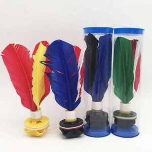 OEM aceptado colorido bádminton chino pluma pie <span class=keywords><strong>Jianzi</strong></span> personalizado Kick Shuttlecock - Product Image 2