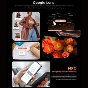 Teléfono Móvil HOTWAV Note <span class=keywords><strong>18</strong></span> <span class=keywords><strong>Pro</strong></span> 6GB+128GB con Identificación de Huella Digital, Pantalla de 7.2 Pulgadas, Android 15, 4G, NFC, Precio al por Mayor - Product Image 4