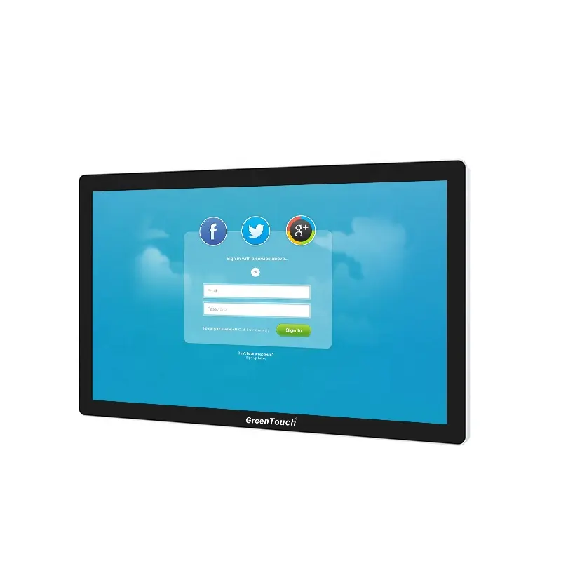 15 15.6 17 18.5 19 21.5 22 23.6 23.8 27inch closed frame computer Touch monitor HD-MI VGA PCAP touch screen monitor