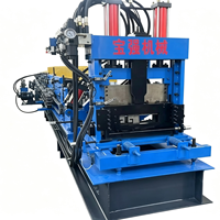 Machine de formage à froid automatique pour profilés en C perforés, équipement de formage de profilés en acier perforé