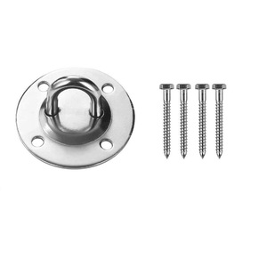 Eda Yoga Circular Mounting Plate With <b>Spring</b> Hook Set For Ceiling Fitness Equipment - Product Image 5