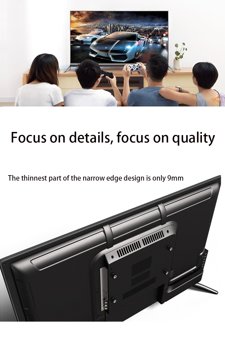 Smart TV LCD 32 "/46", HD, qualité supérieure, vente en gros, 2022