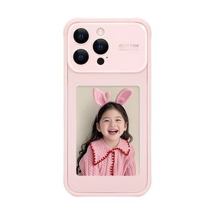 เคสโทรศัพท์ลายศิลปะสำหรับ iPhone TPU PC E Ink Display Portrait Design - Product Image 1