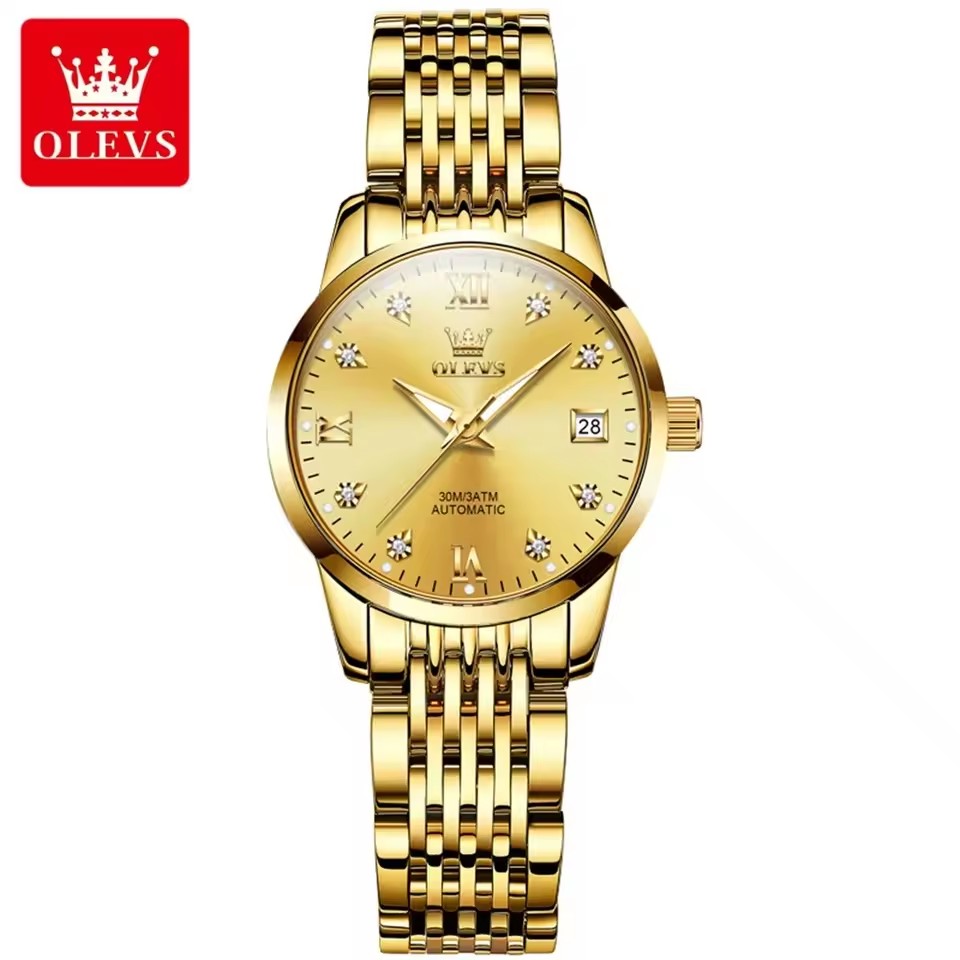 2 cinturino oro quadrante oro